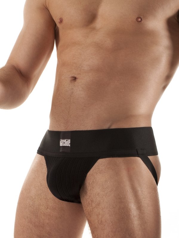 Barcode Jockstrap Sergey in Black